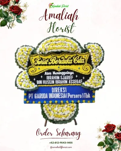 Papan Bunga Duka di Banyusidi